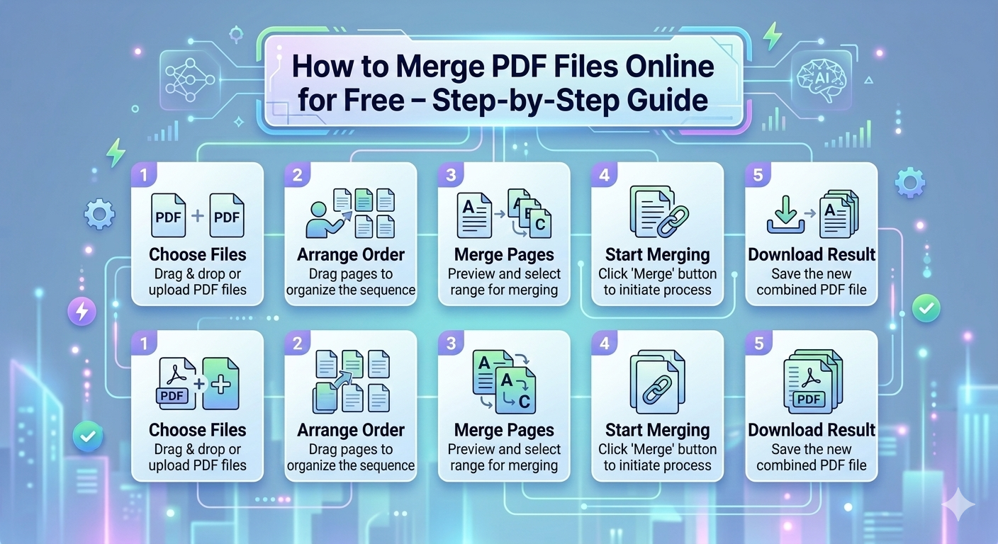How to Merge PDF Files Online for Free &ndash; Step-by-Step Guide
